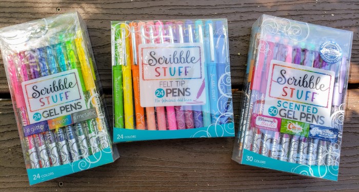 Going Back to School With USA Gold Pencils & Scribble Stuff Pens - Mom and  More